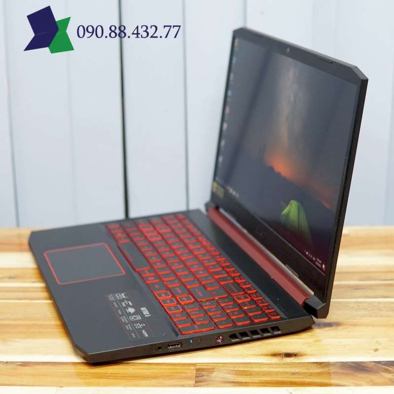 Acer Nitro 5 AN515-54 i7-9750H RAM8G SSD256G 15.6" FULL HD vga GTX1650 4G